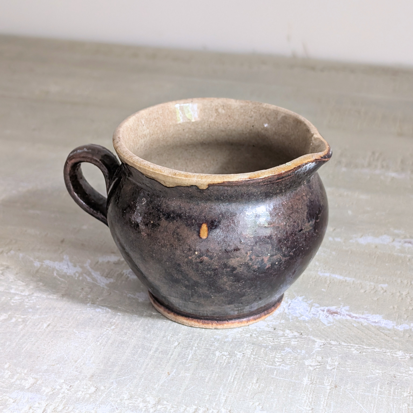 Small Brown Pitcher