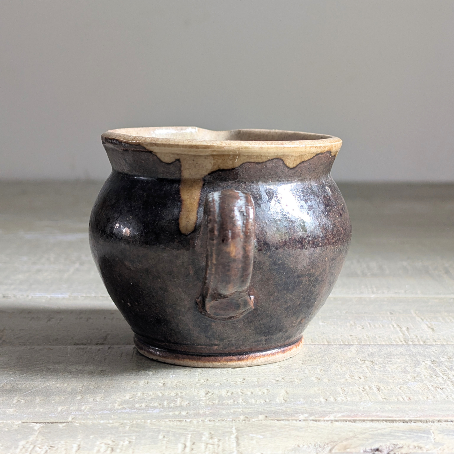 Small Brown Pitcher