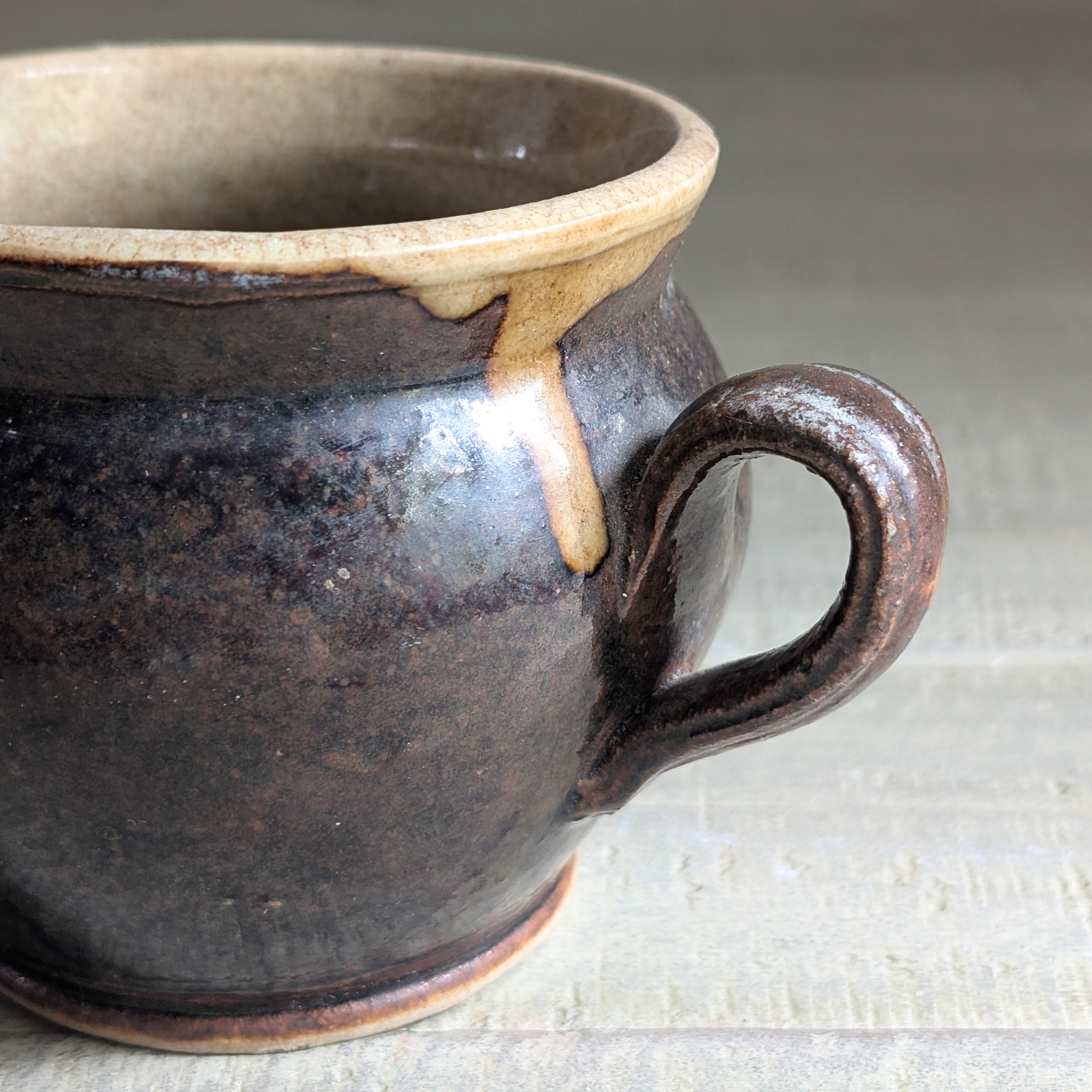 Small Brown Pitcher