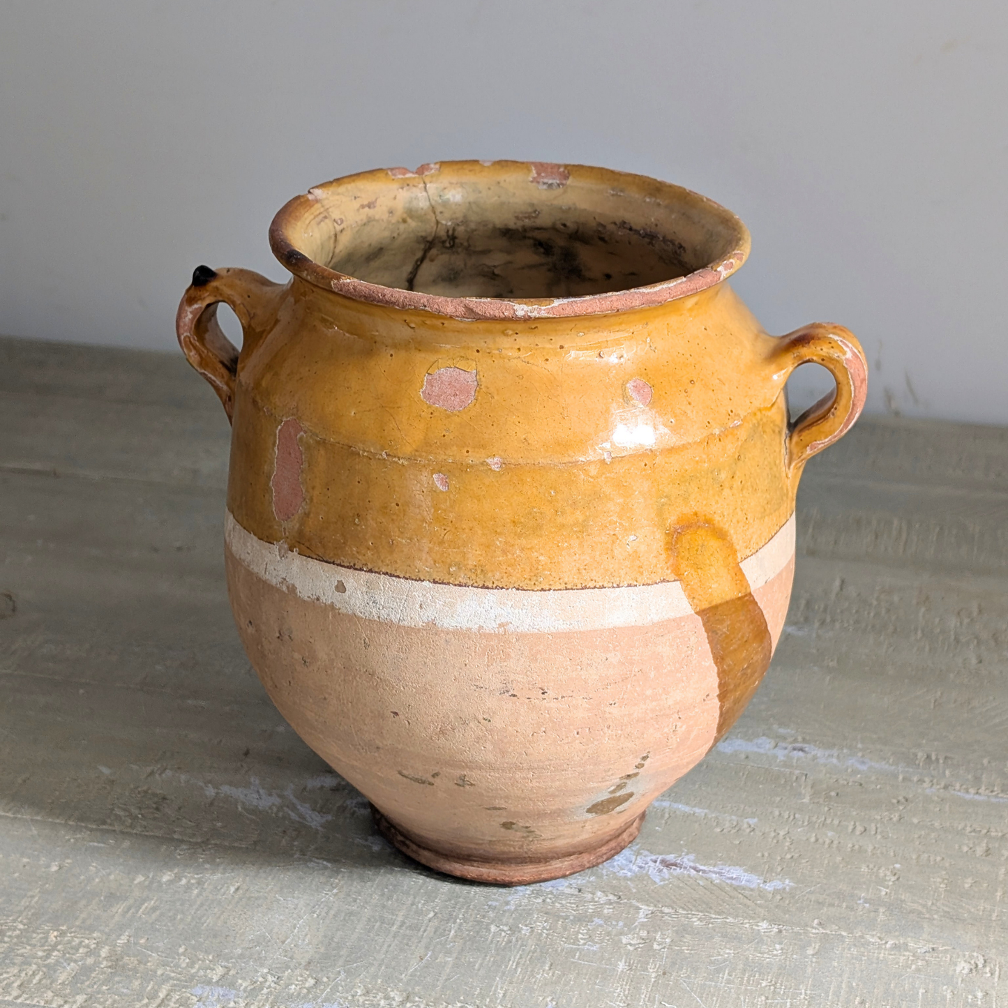 Small Yellow Confit Pot 1