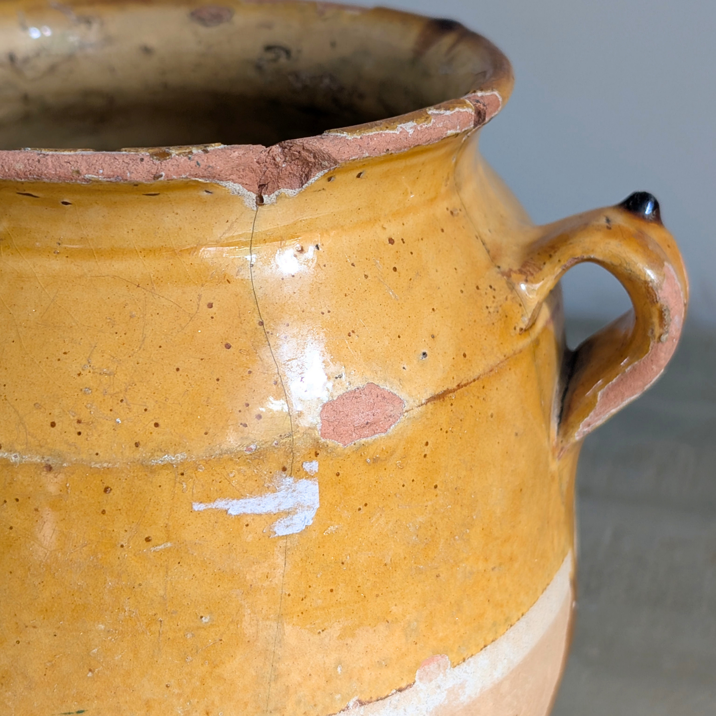 Small Yellow Confit Pot 1