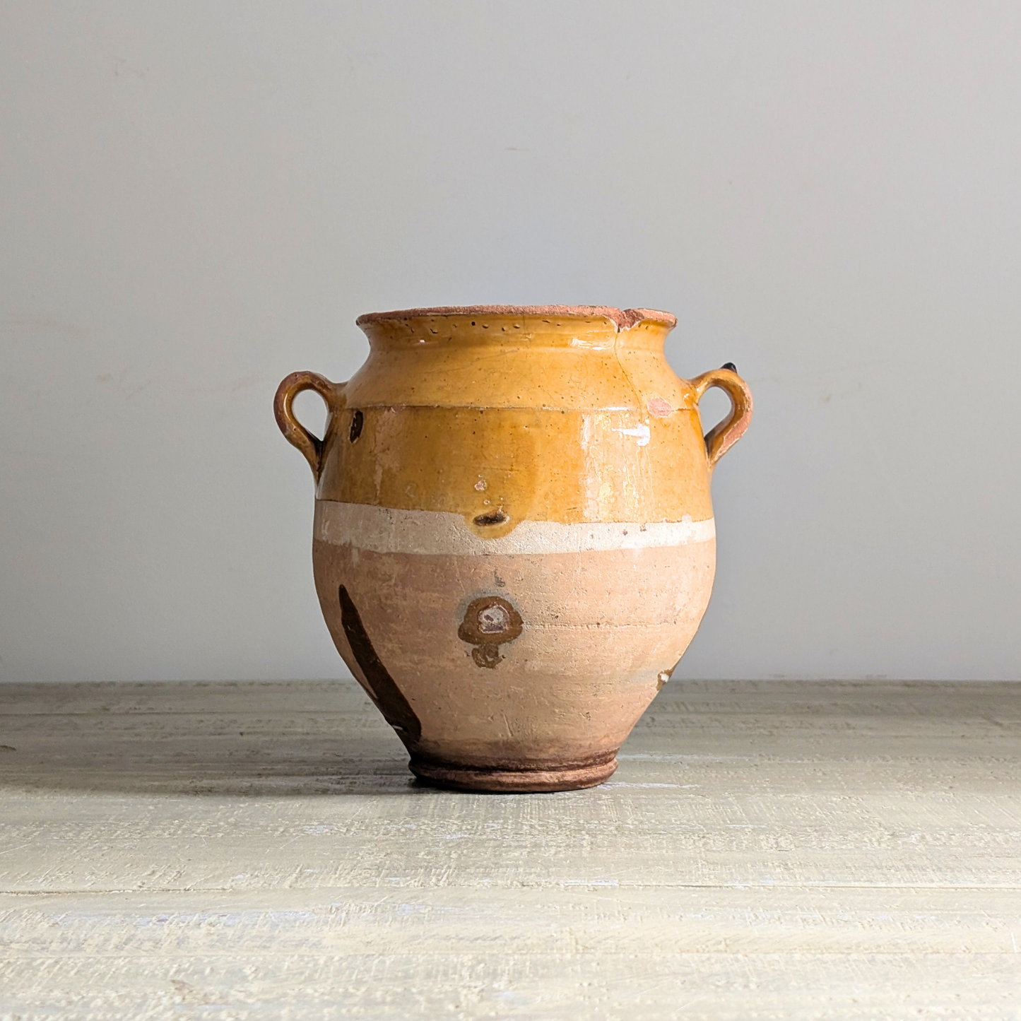 Small Yellow Confit Pot 1