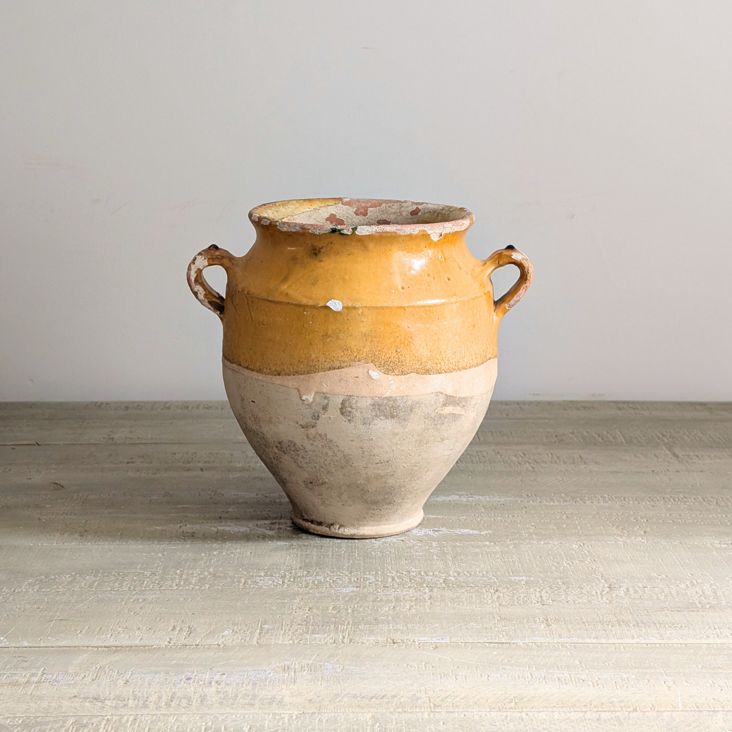 Small Yellow Confit Pot 2