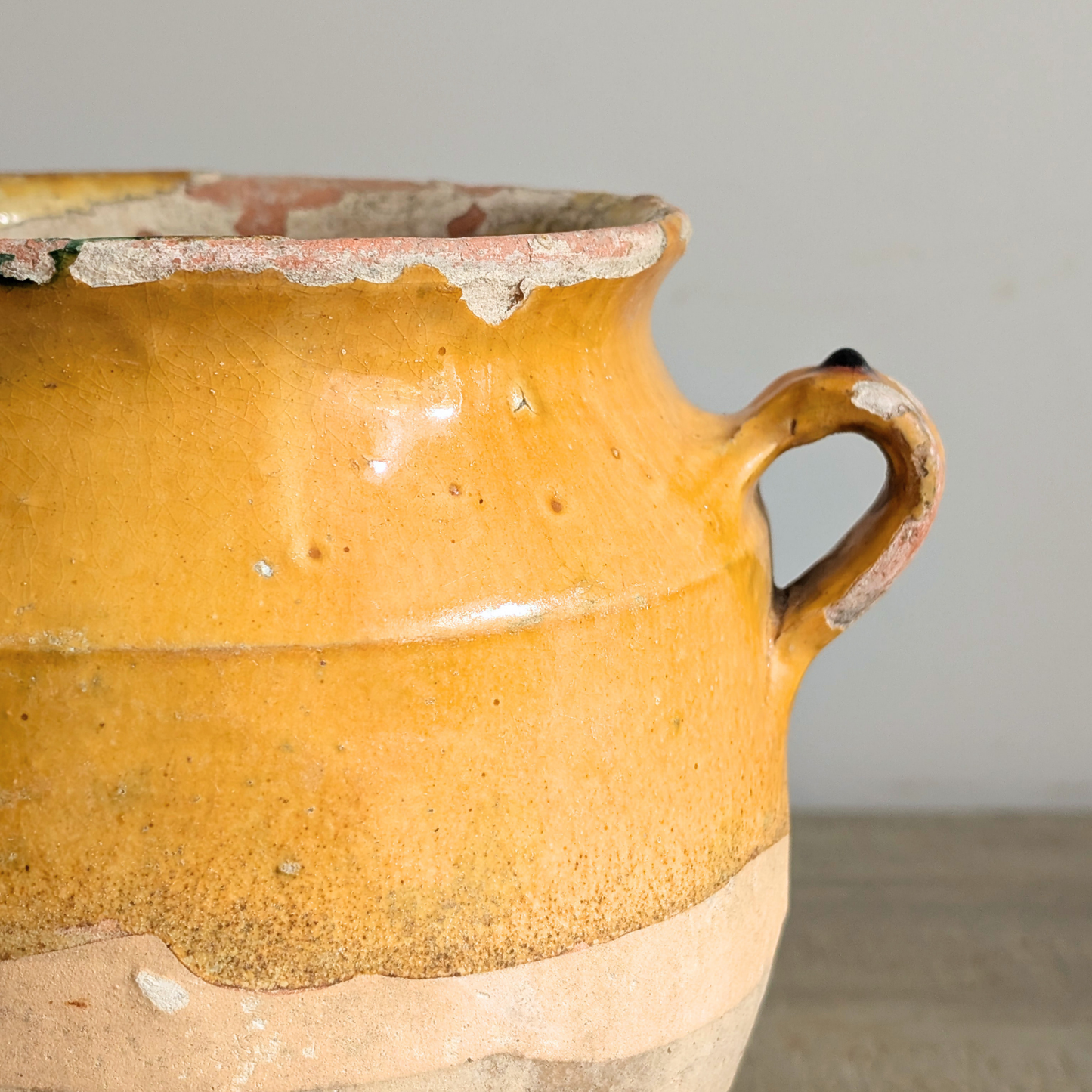 Small Yellow Confit Pot 2