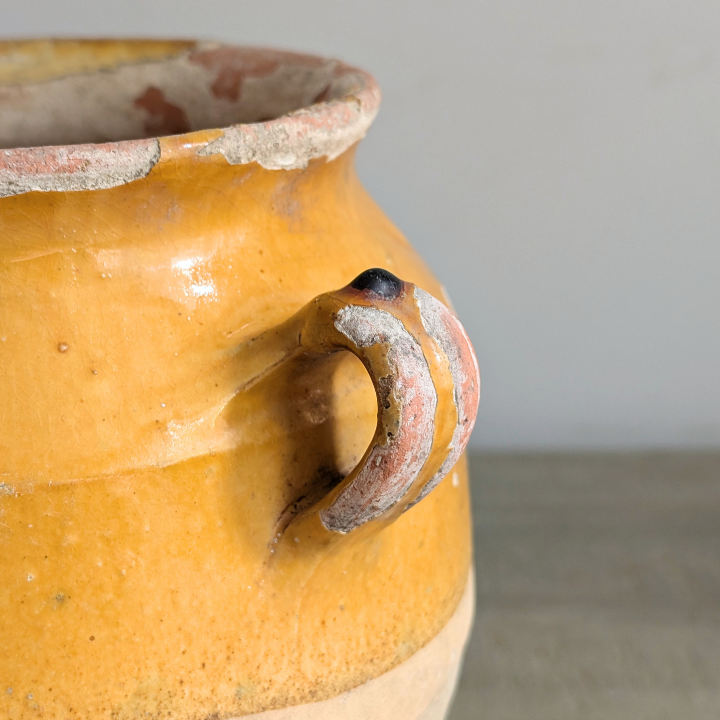 Small Yellow Confit Pot 2