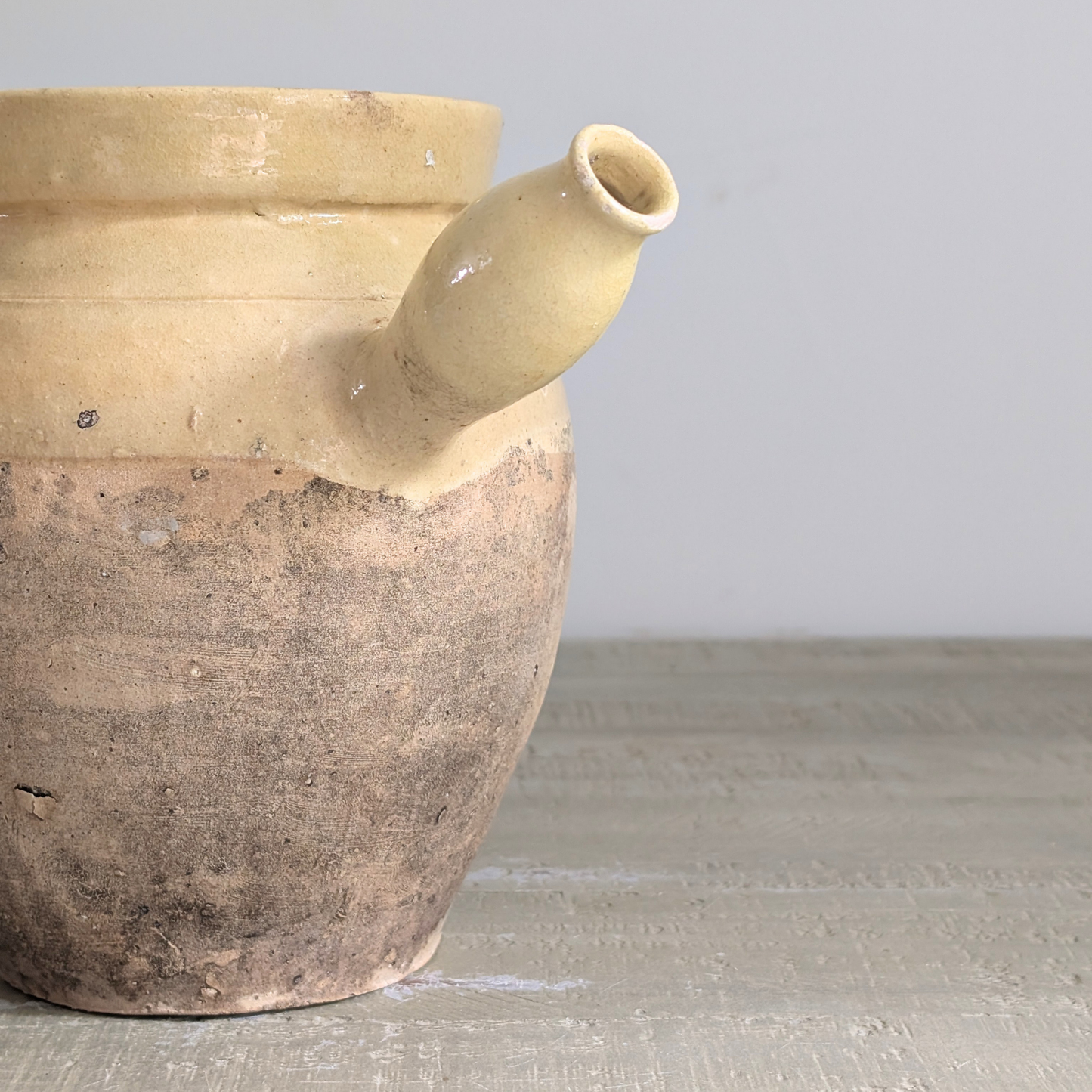 Small Yellow Spouty Pot