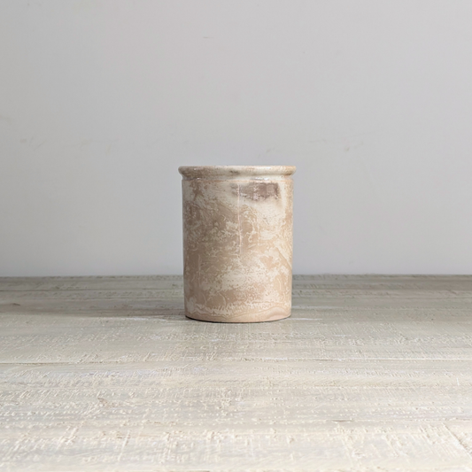 Tall Mottled Pot