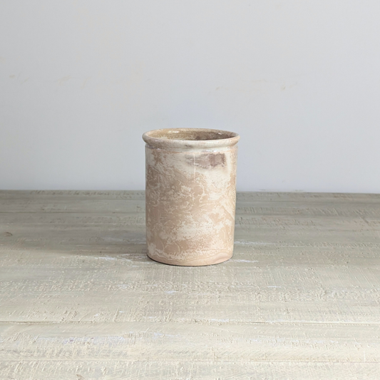 Tall Mottled Pot