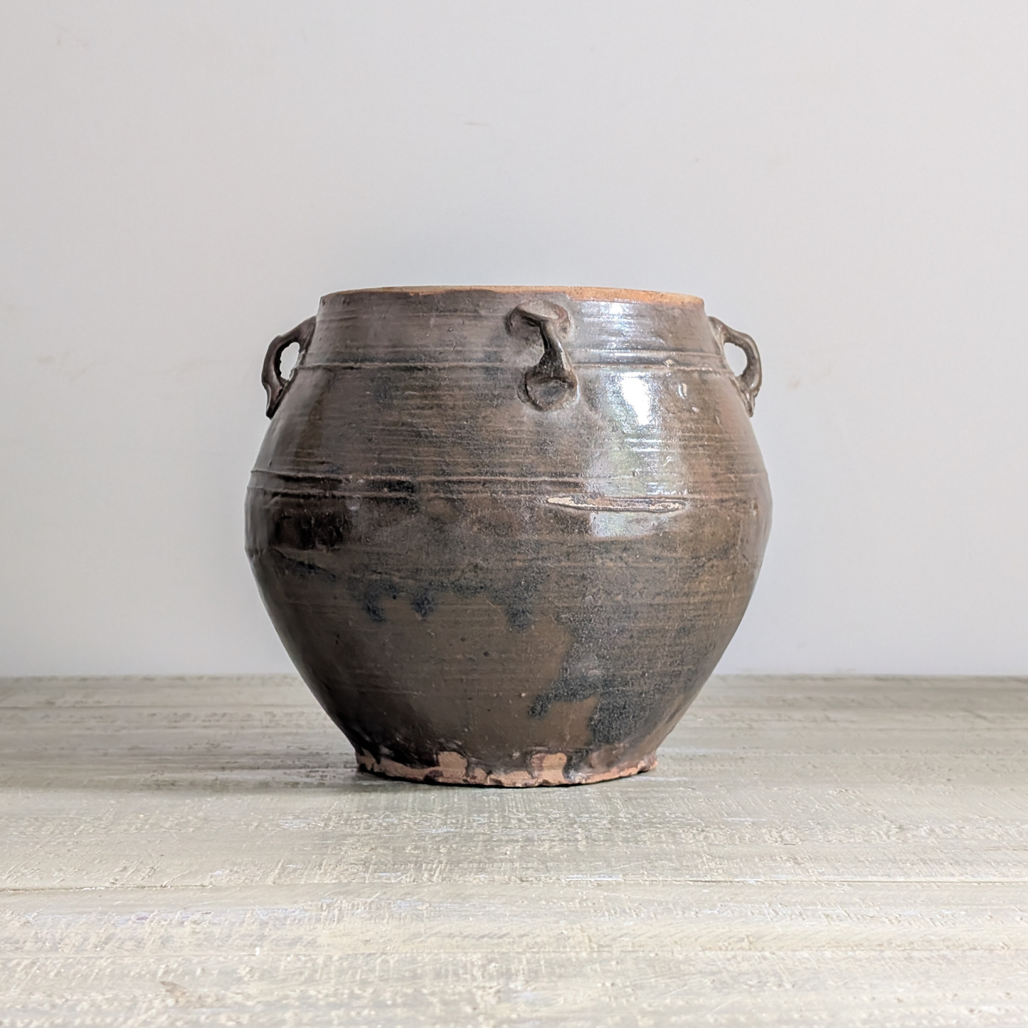 Brown Confit Pot