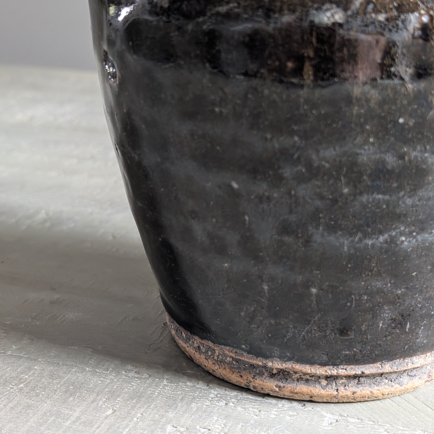 Small Black Chinese Pot