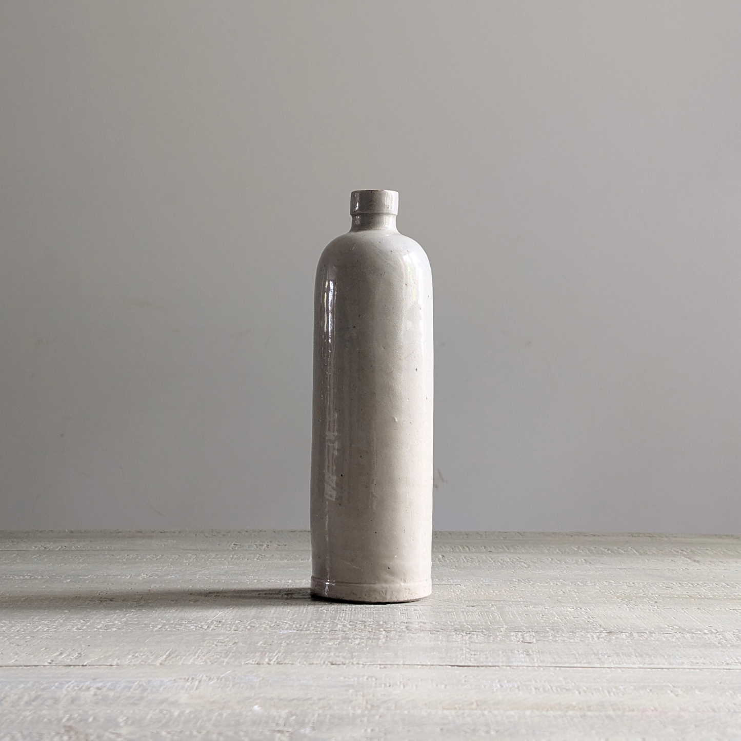 Vintage Cream Glazed Bottle