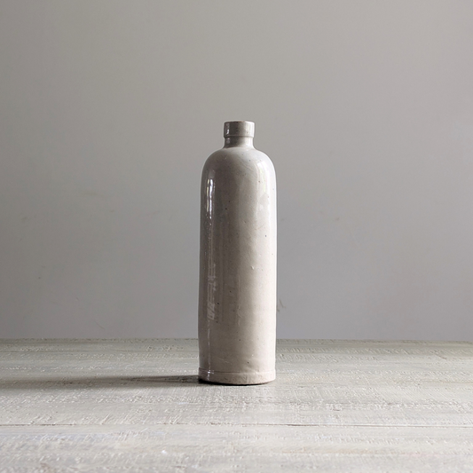 Vintage Cream Glazed Bottle