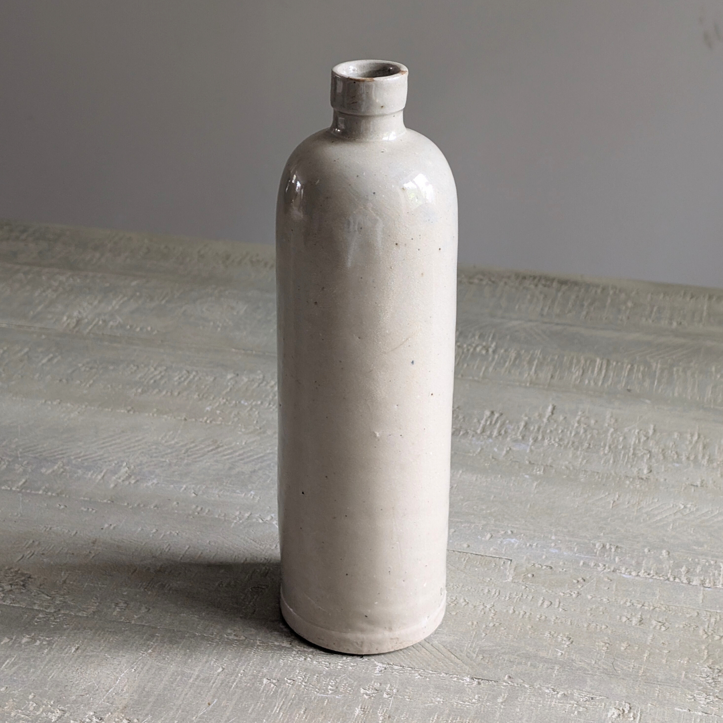 Vintage Cream Glazed Bottle