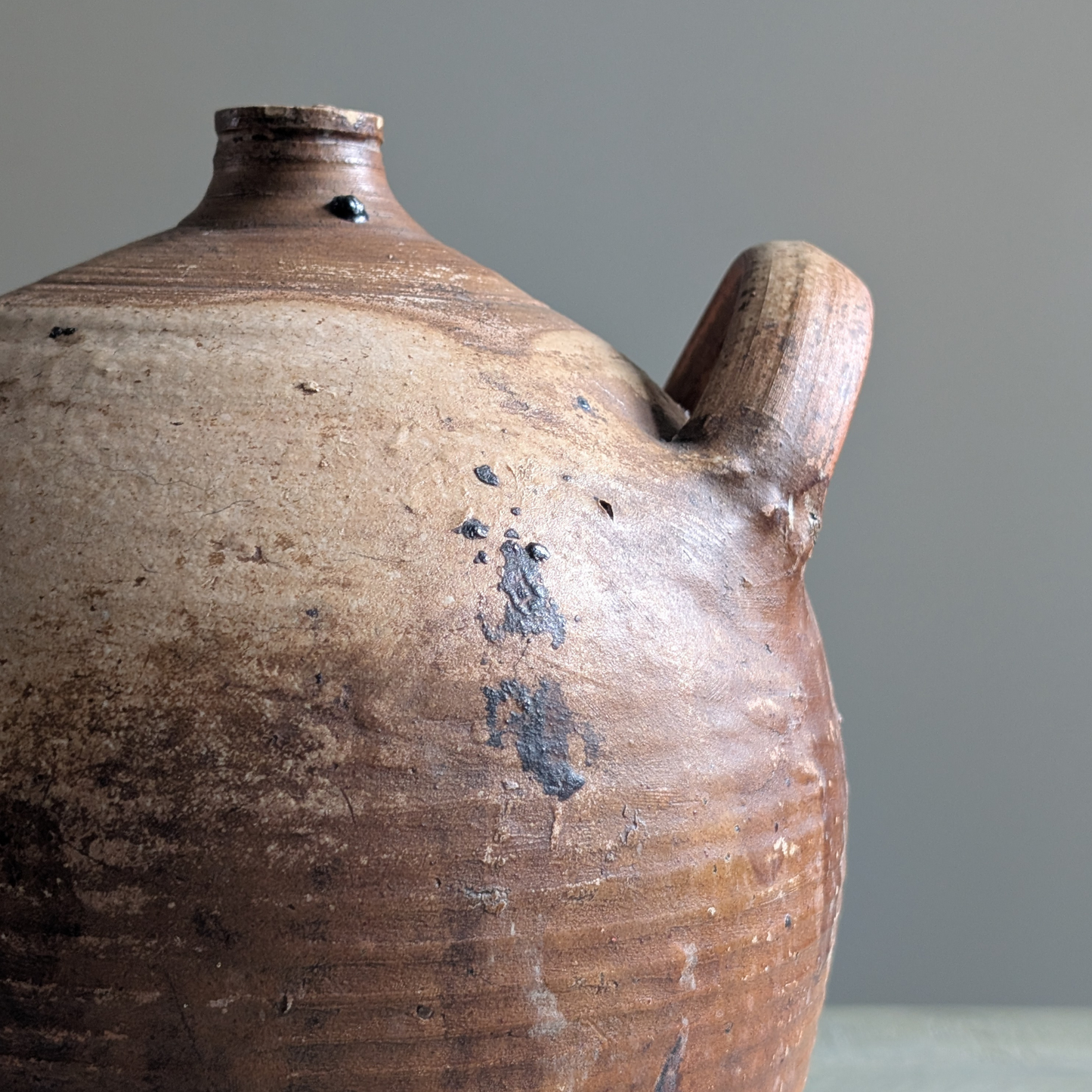 Large French Oil Jug 1