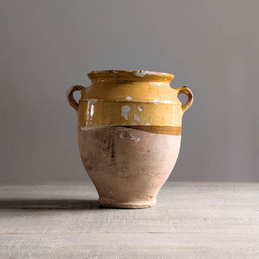 Small Yellow Confit Pot