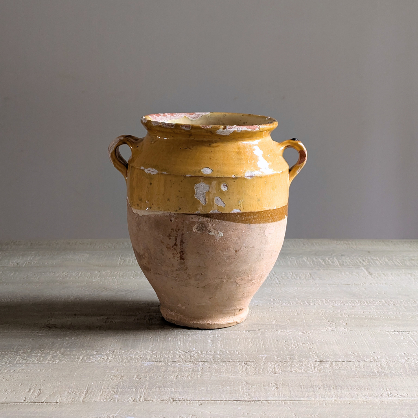Small Yellow Confit Pot