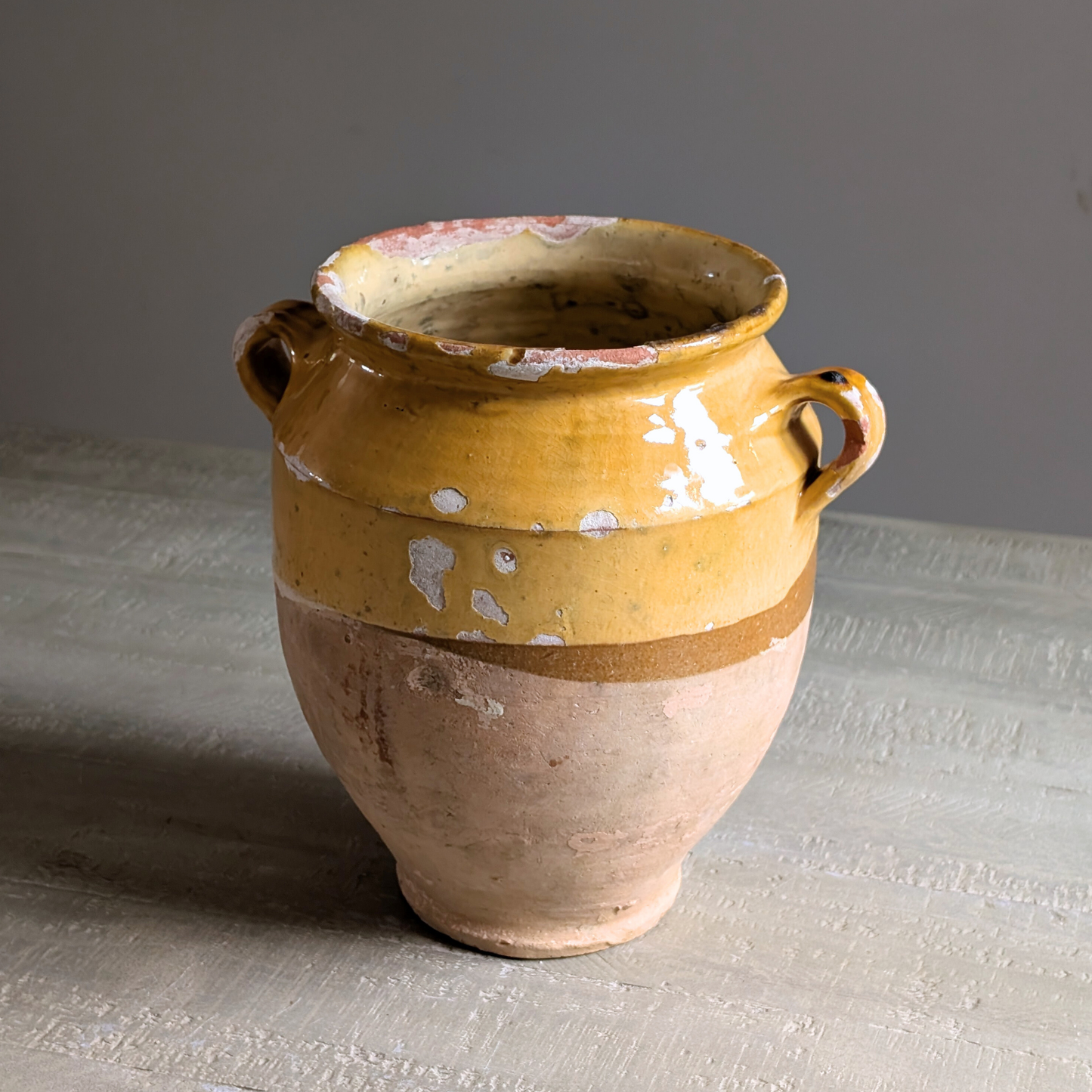 Small Yellow Confit Pot