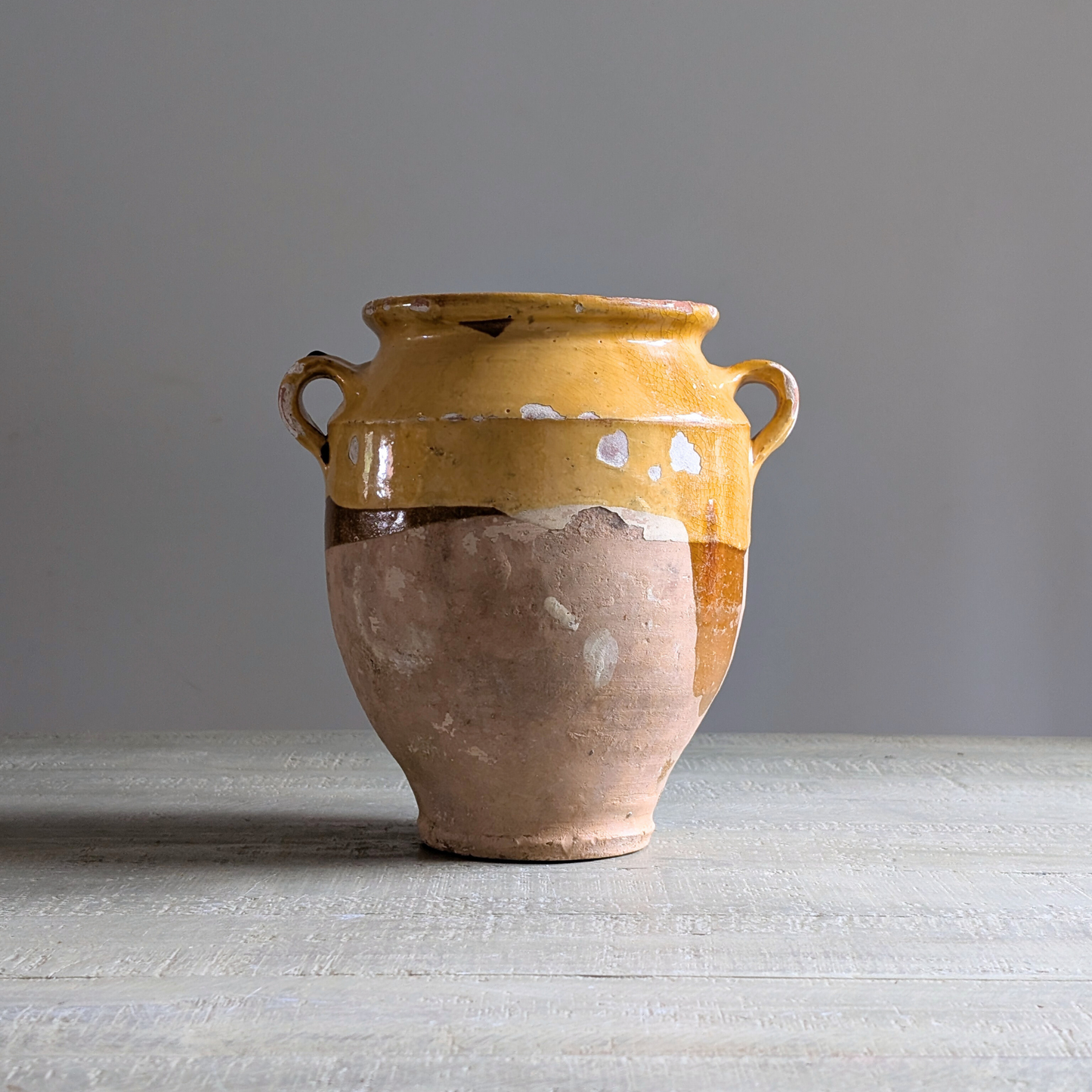 Small Yellow Confit Pot