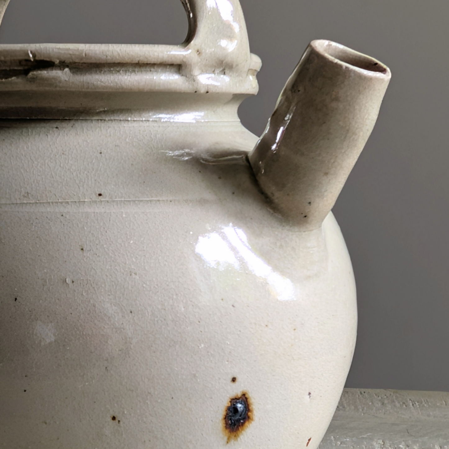 Small Cream Gargoulette