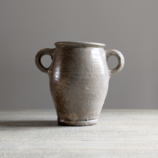 Medium Grey Double Handled French Pot