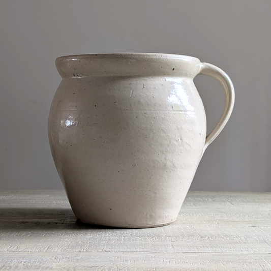 XL Cream Single Handled Jug