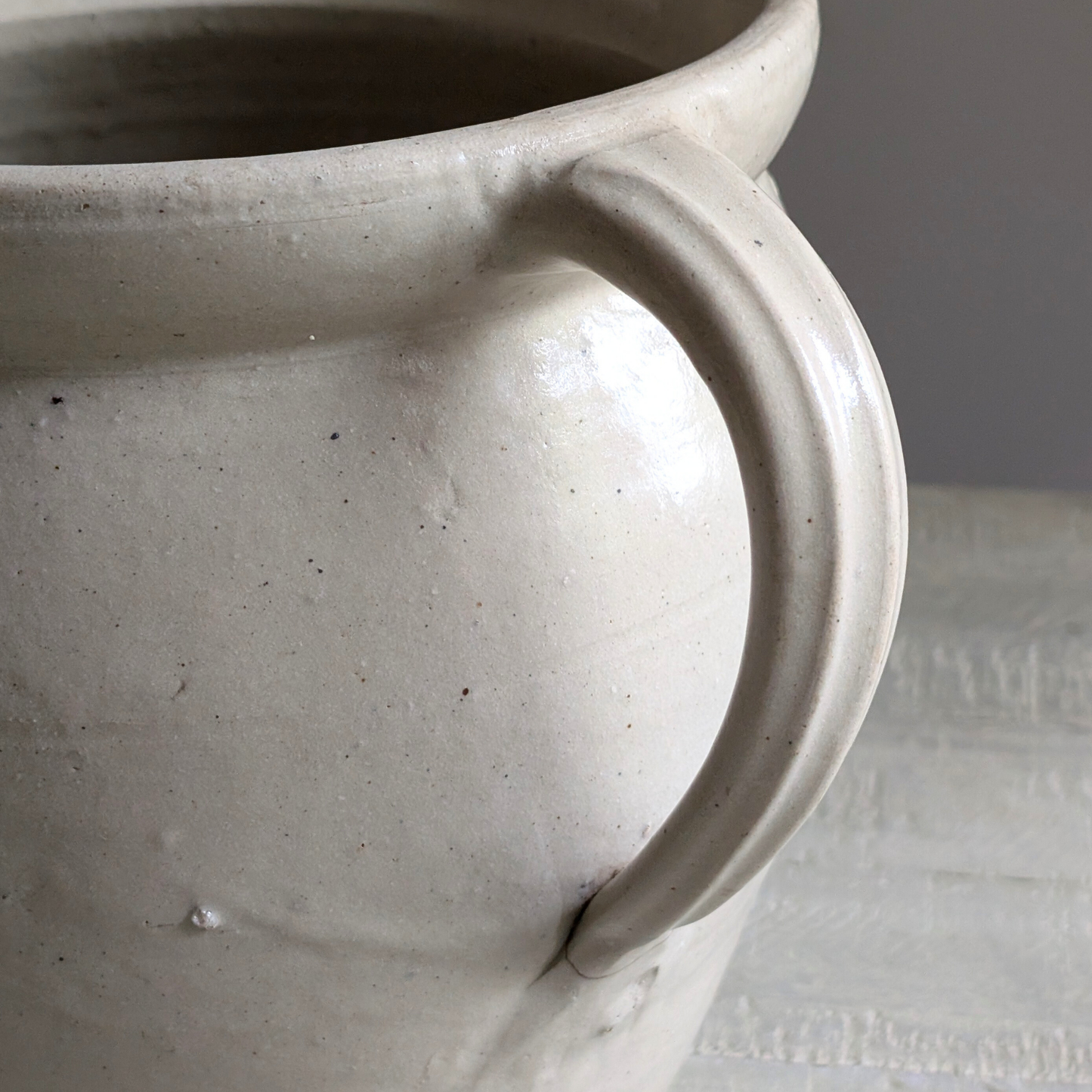 XL Cream Single Handled Jug