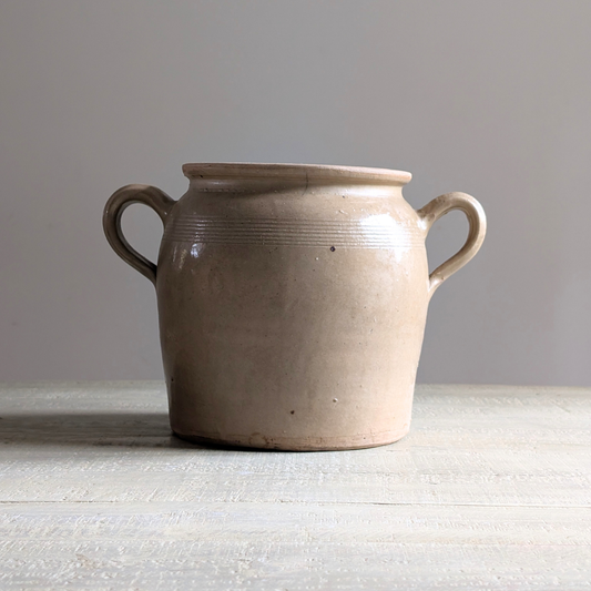 Large Loop Eared Confit Pot 1