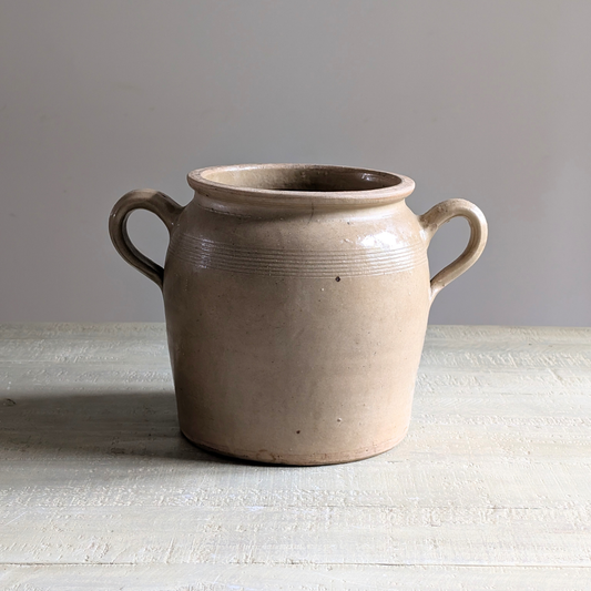 Large Loop Eared Confit Pot 1