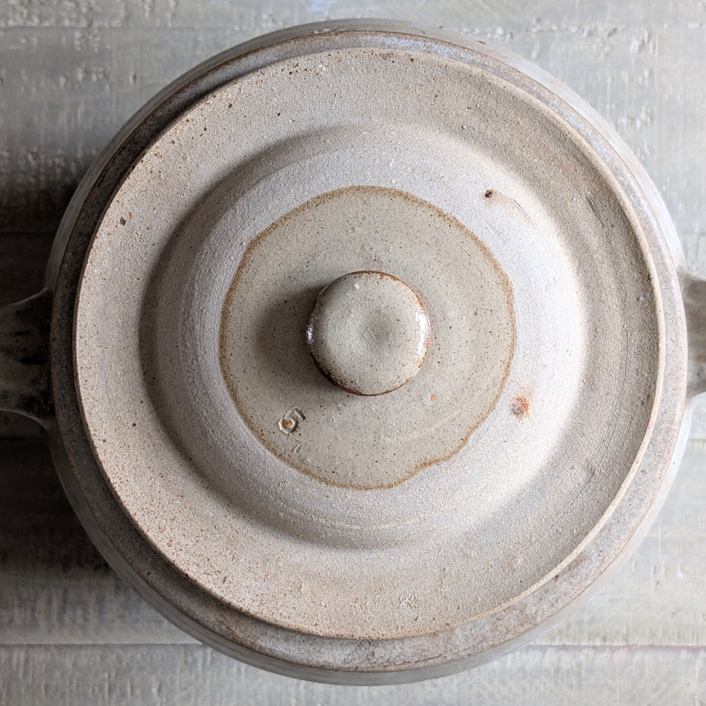 Large Loop Eared Confit Pot 2