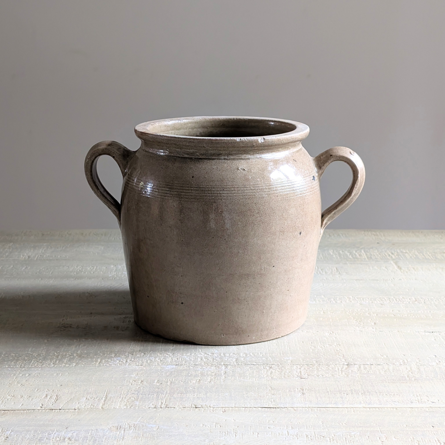 Large Loop Eared Confit Pot 3