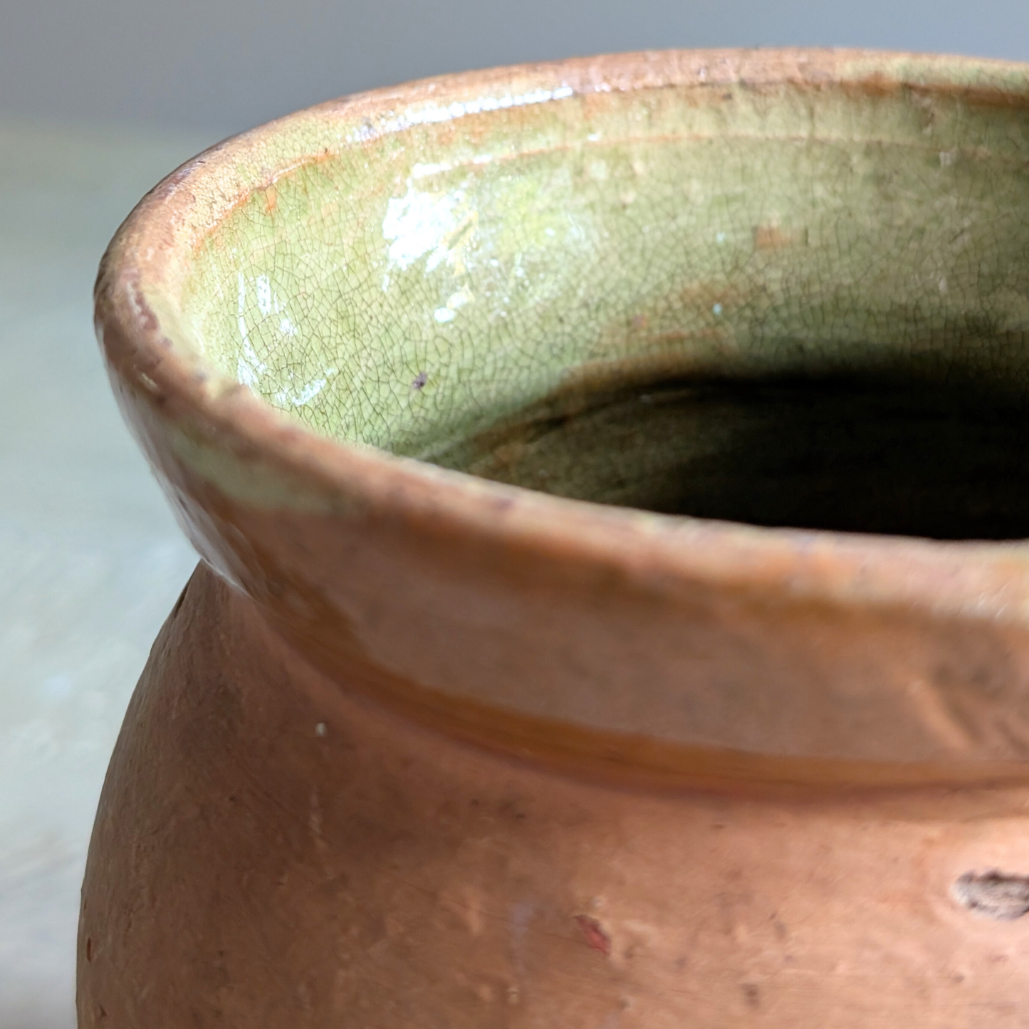 Small French Terracotta Jug