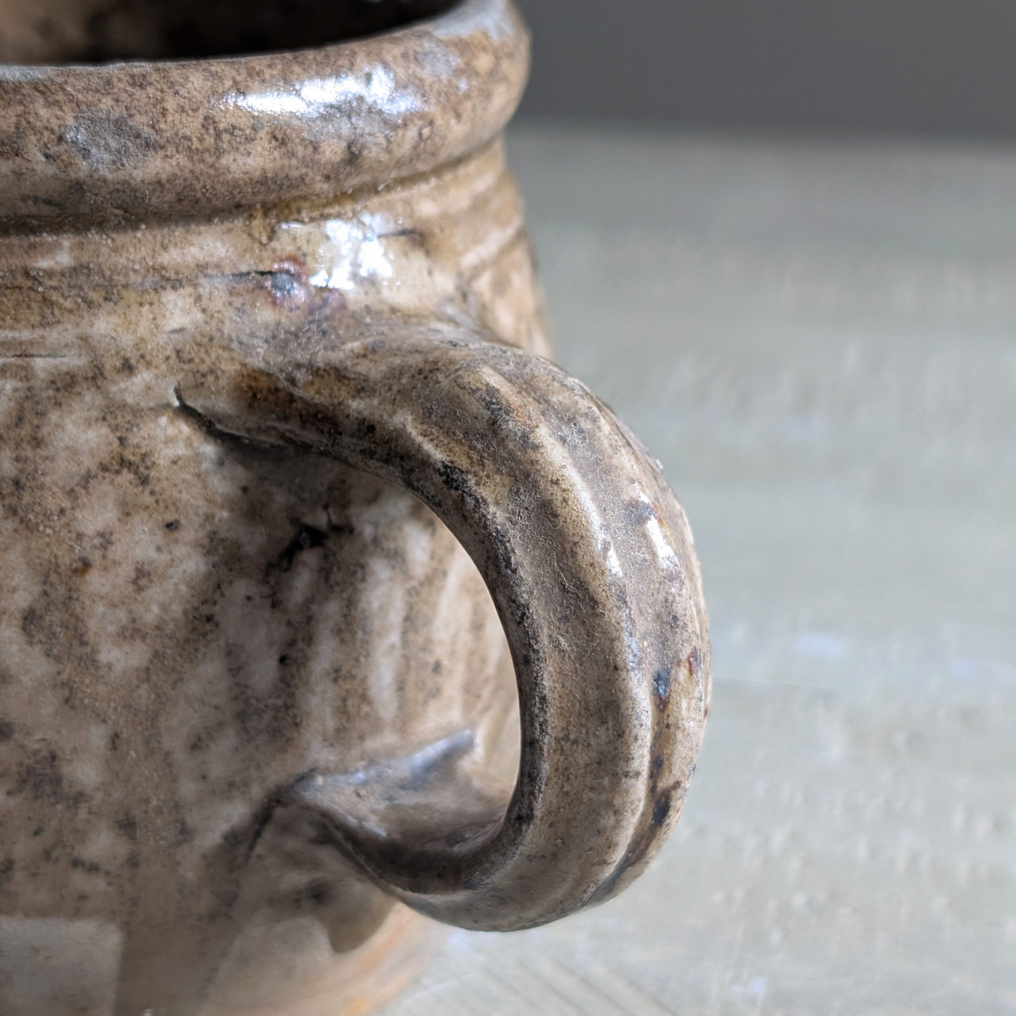 Small Drippy Glazed French Jug