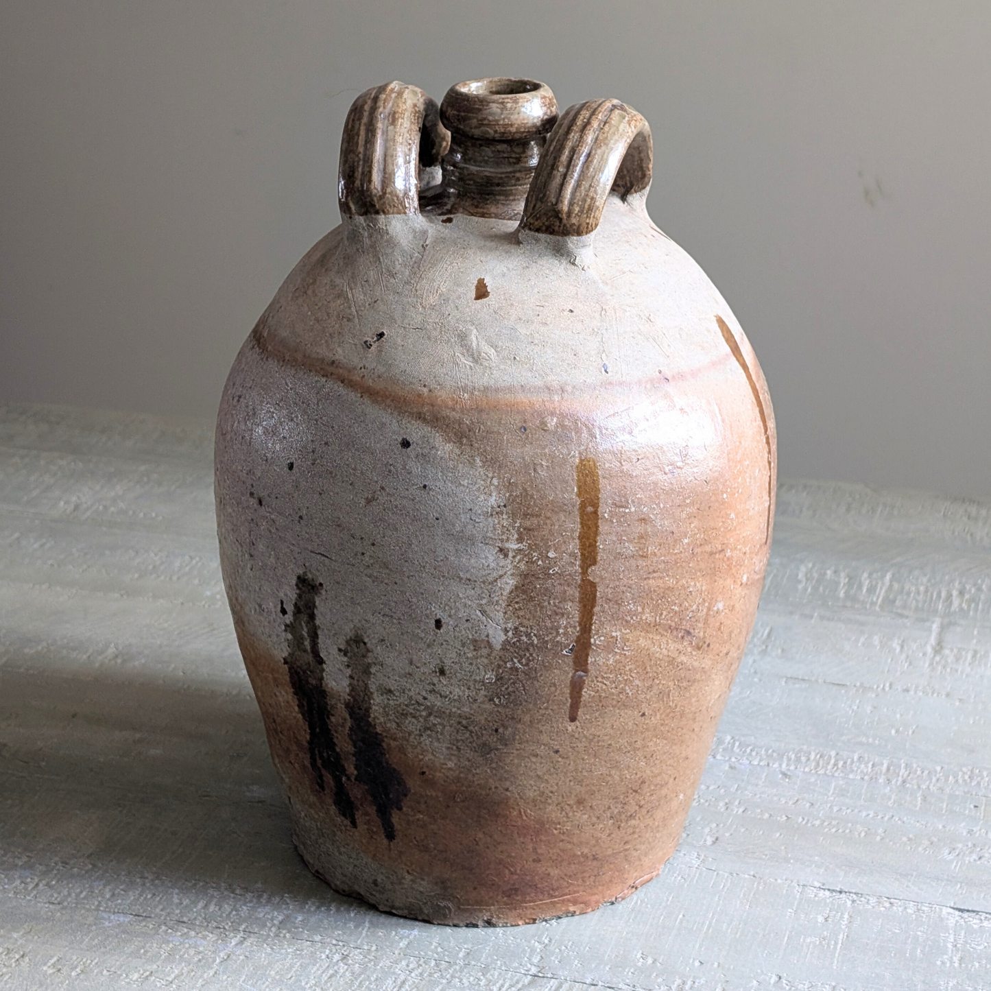 Large French Oil Jug 1