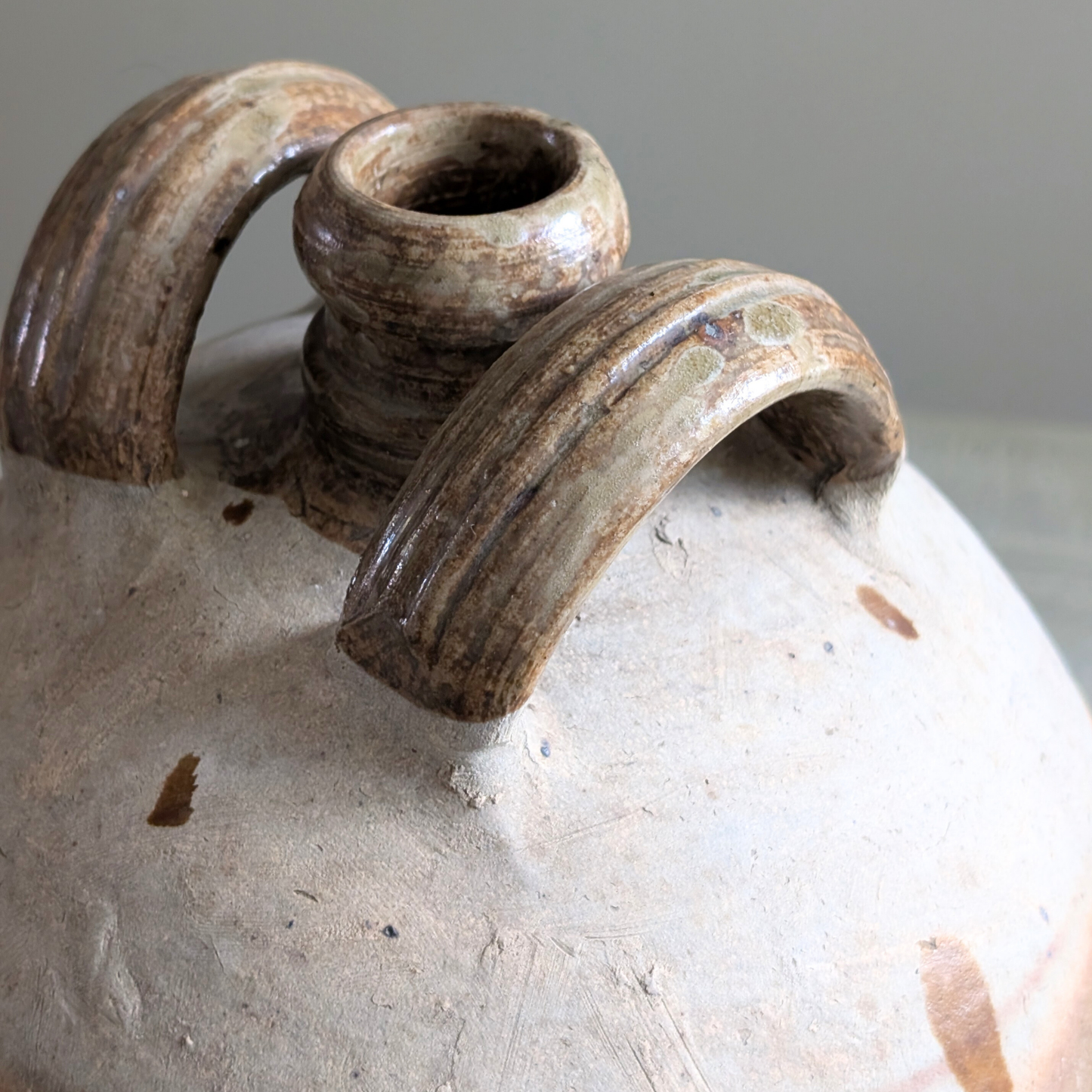 Large French Oil Jug 1