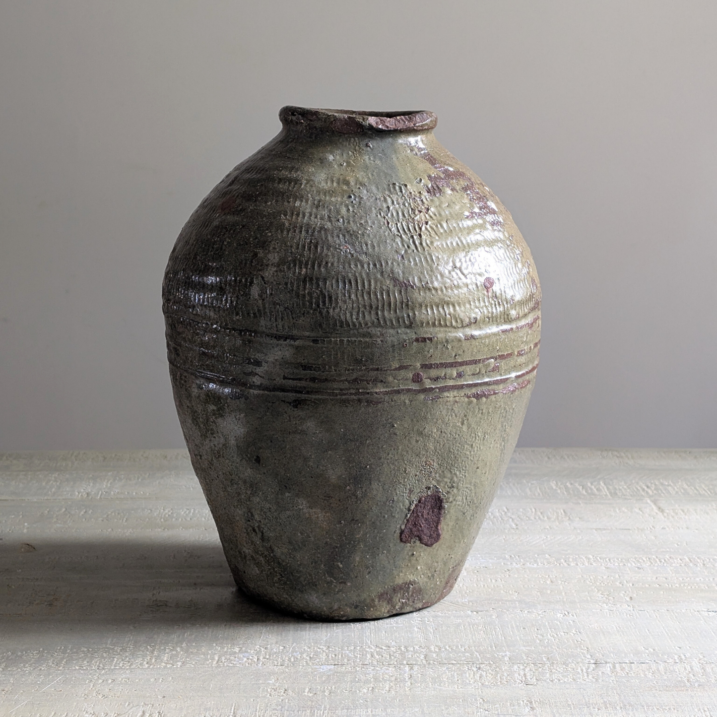 Olive Chinese Rice Wine Pot
