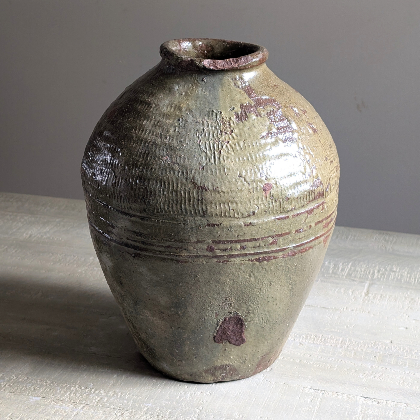 Olive Chinese Rice Wine Pot