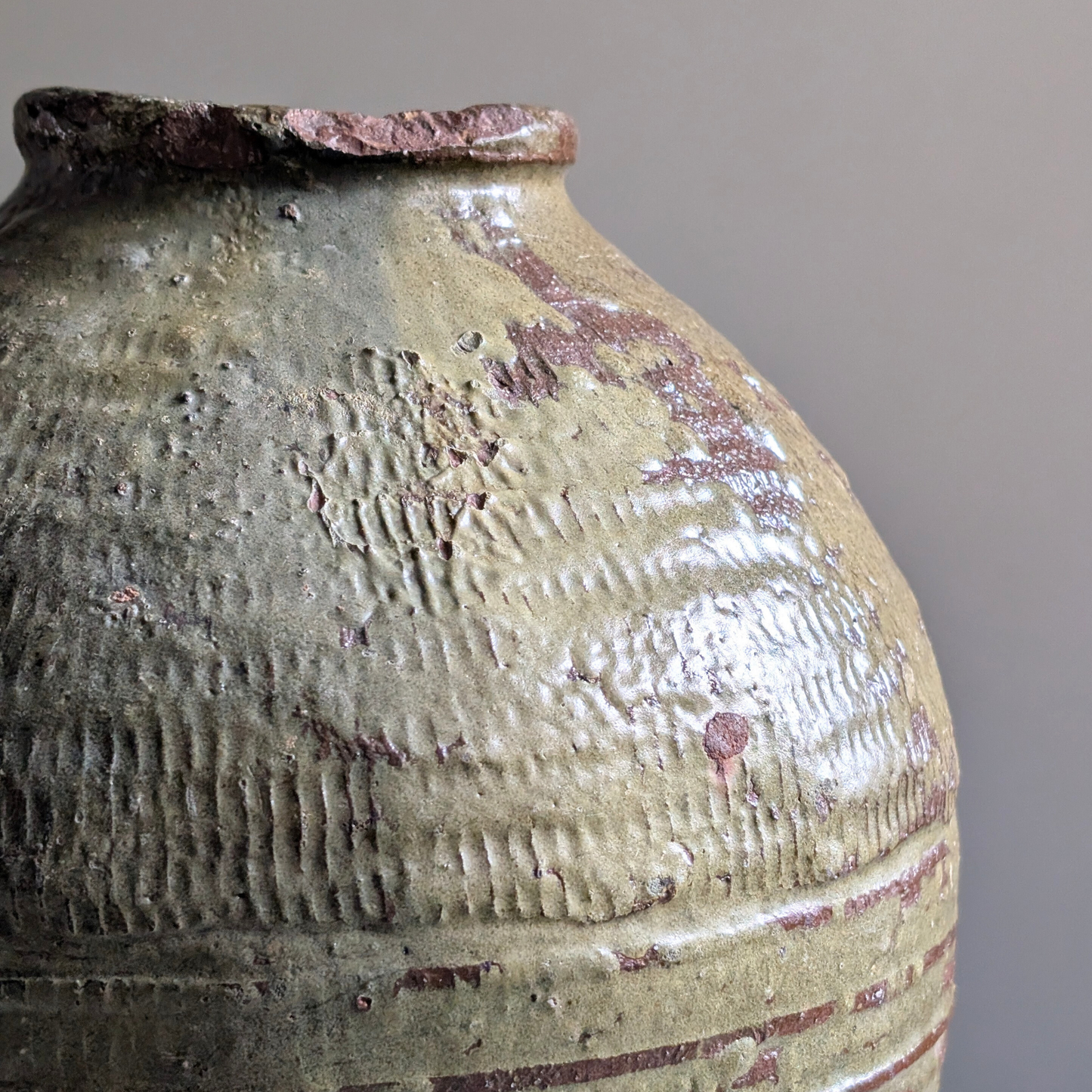 Olive Chinese Rice Wine Pot