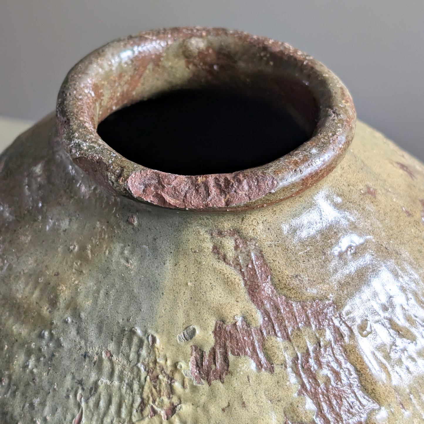 Olive Chinese Rice Wine Pot