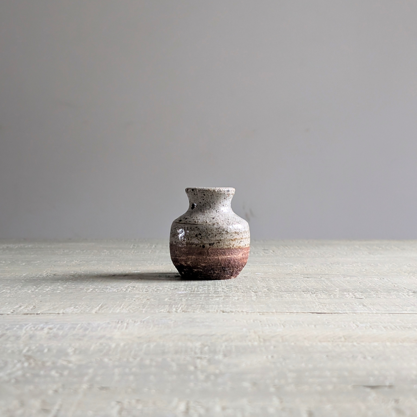 Speckled Studio Pottery Bud Vase