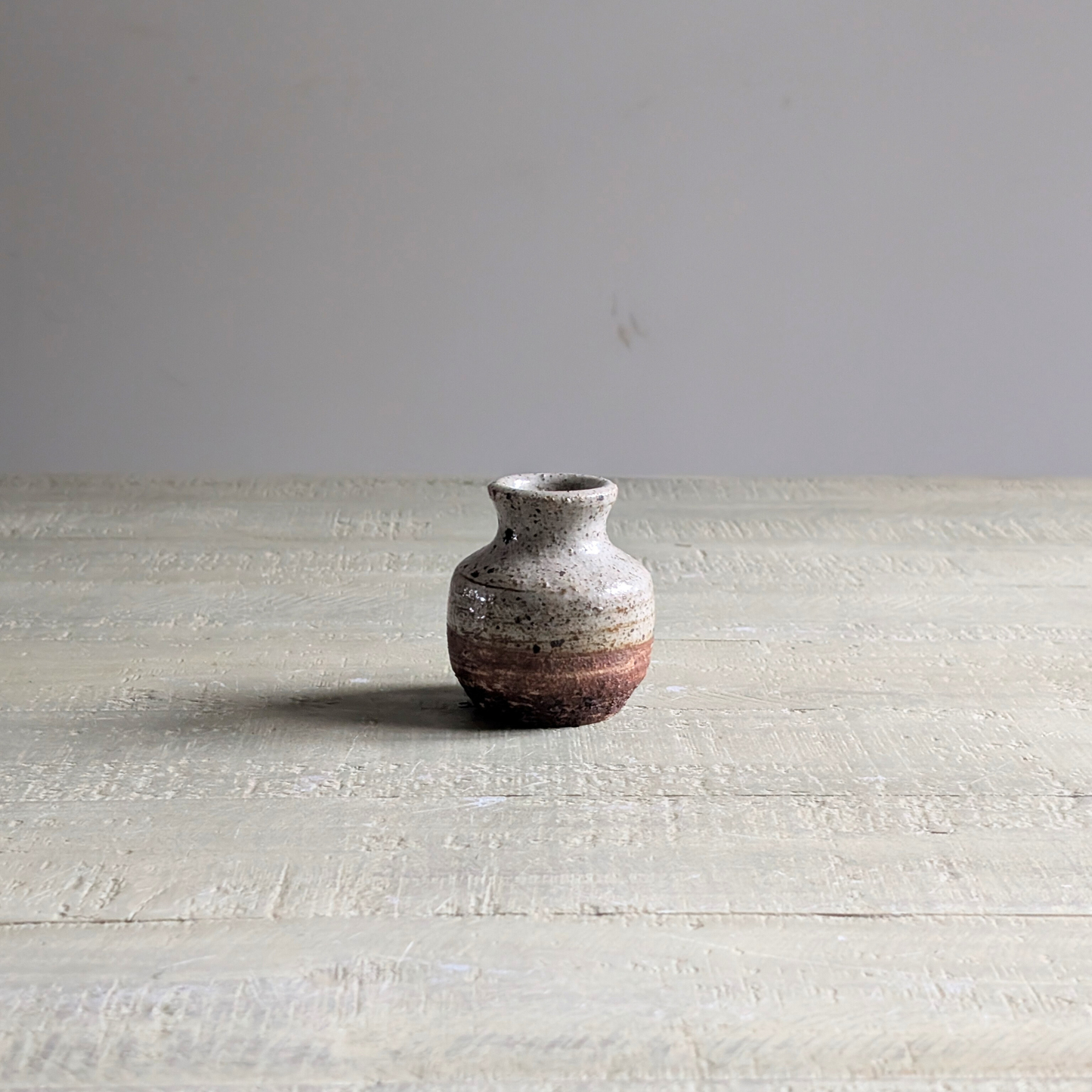 Speckled Studio Pottery Bud Vase