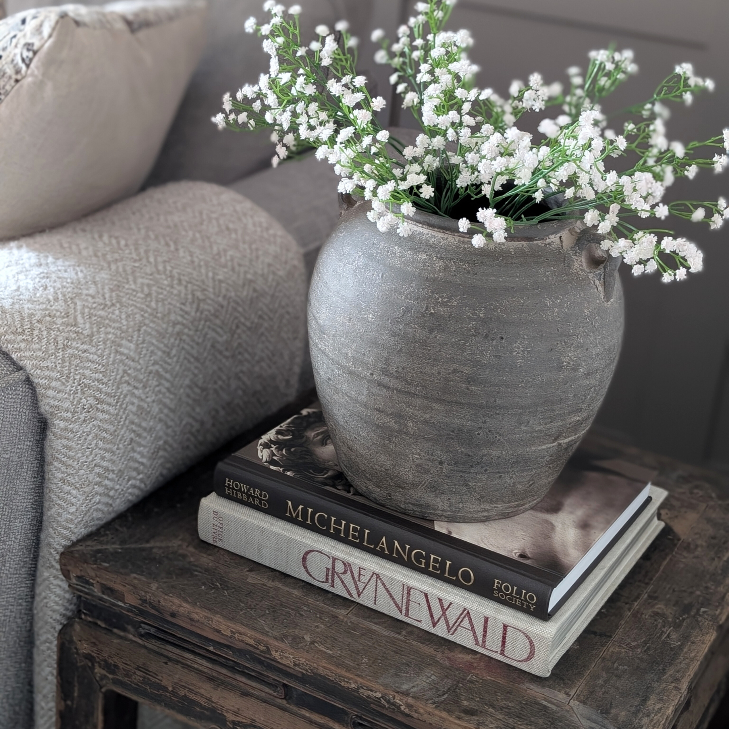 Large Grey Pot 1