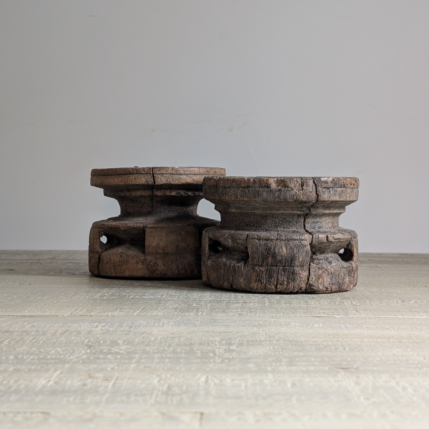 Wooden Candlebases