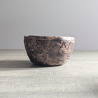 Antique Hand-carved Wooden Bowl