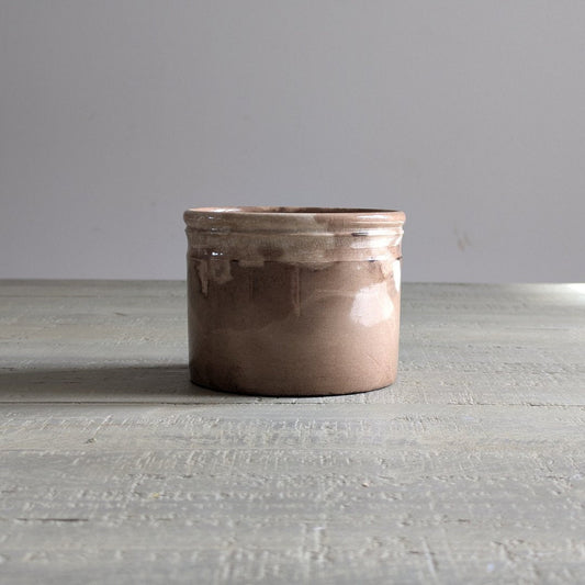 Brown Mottled Pot - Maker Home