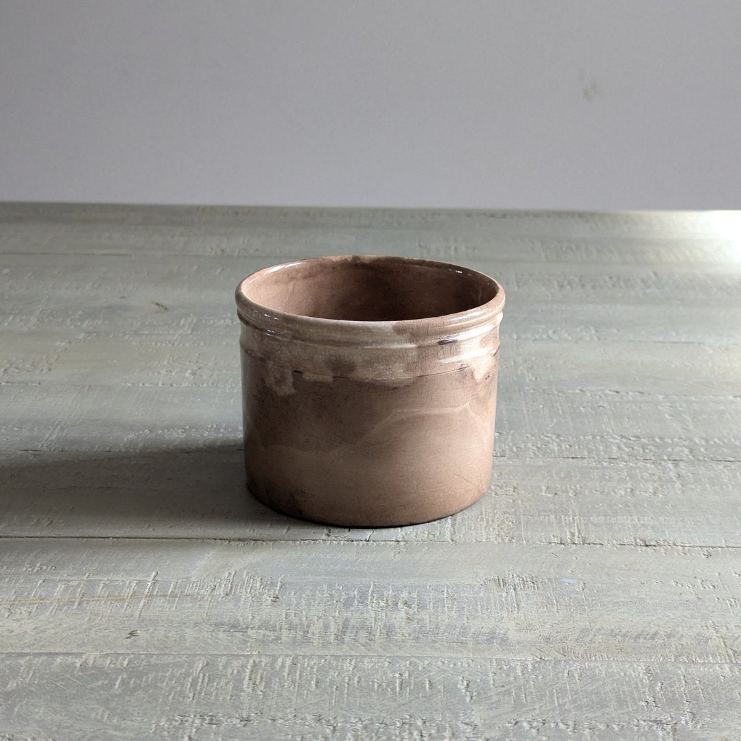 Brown Mottled Pot - Maker Home