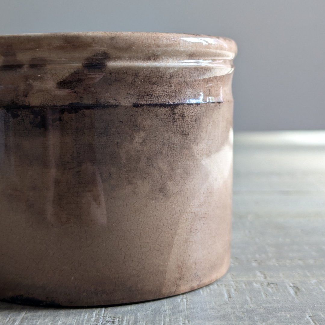 Brown Mottled Pot - Maker Home