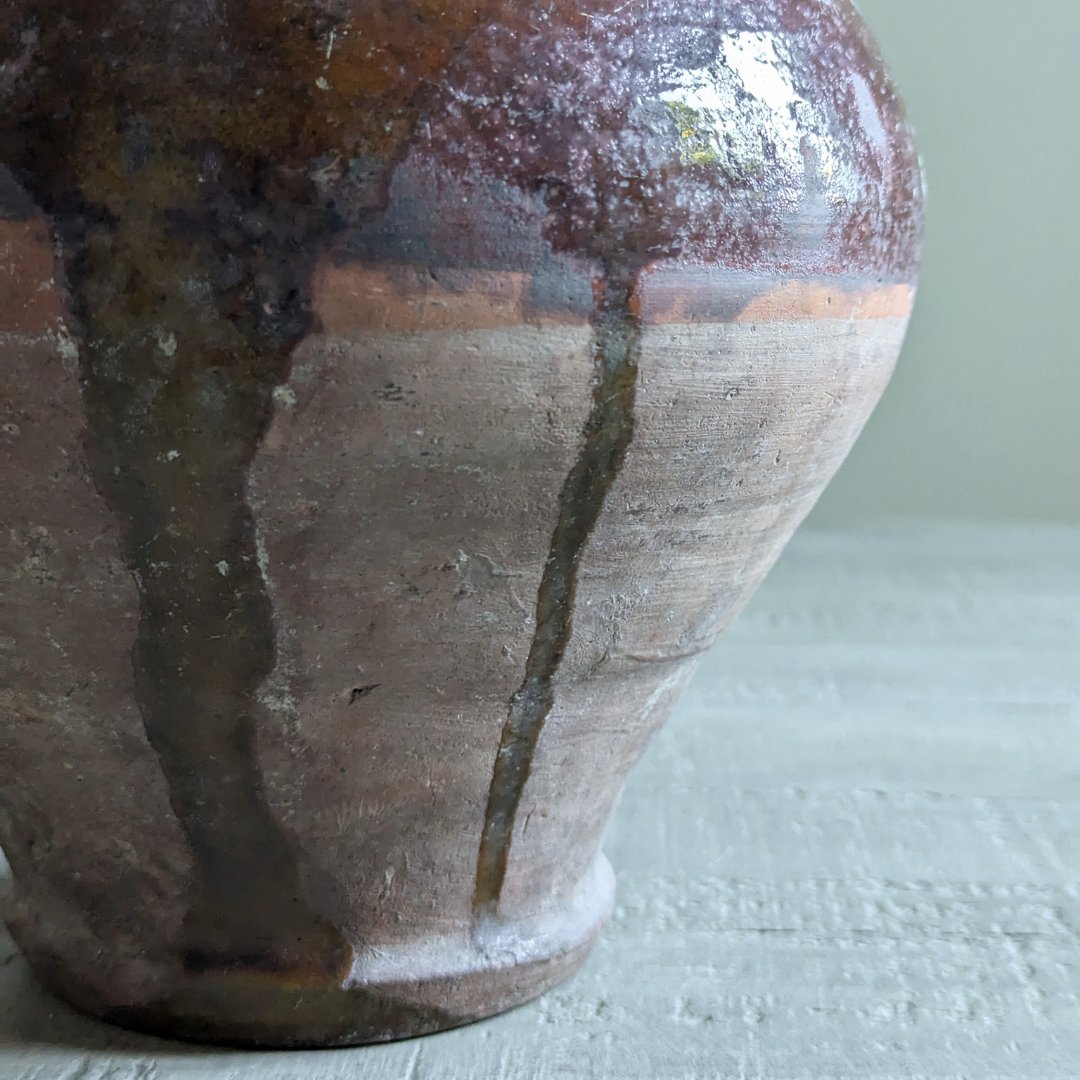 Burnt Orange Amphora Pot - Maker Home