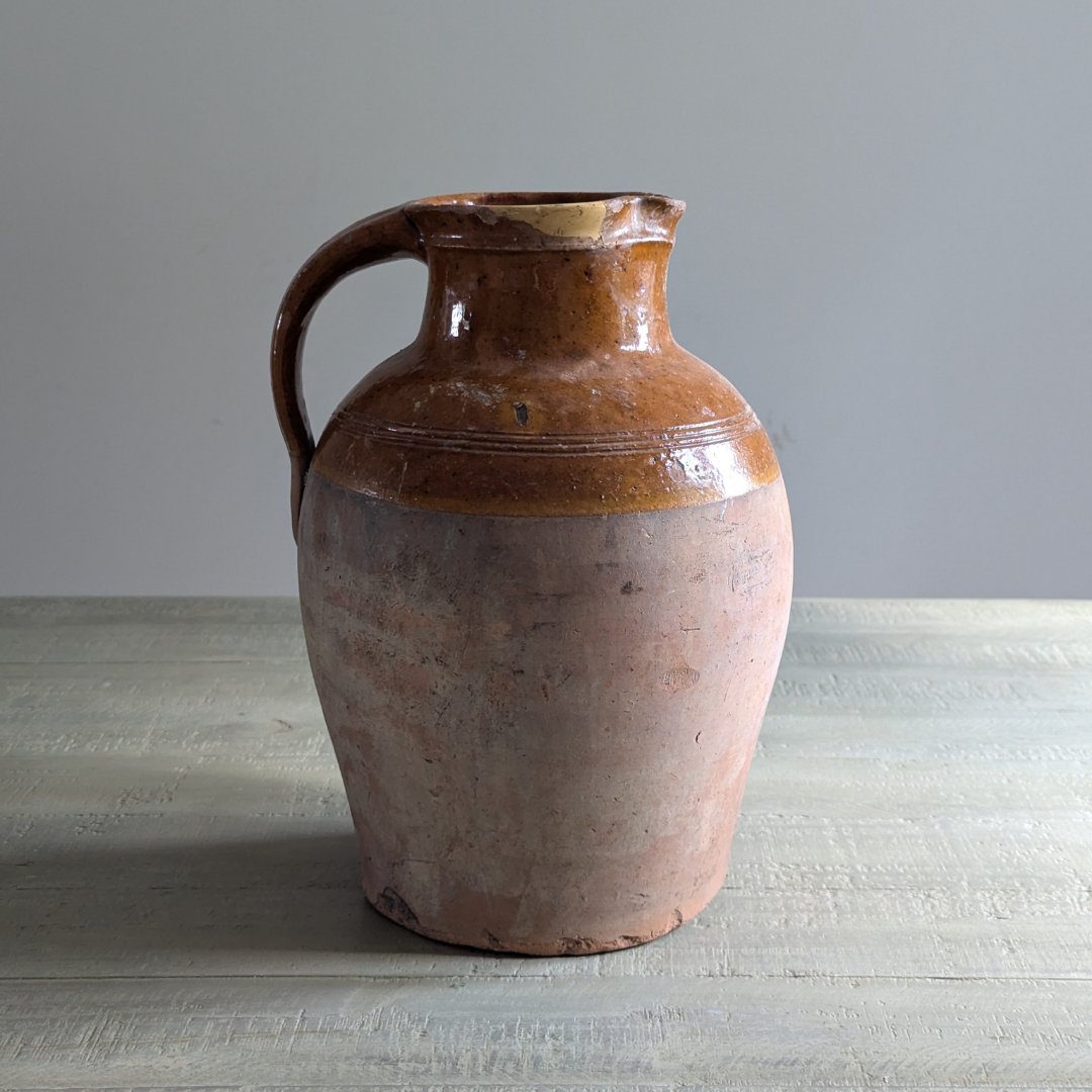 Burnt Orange Dairy Jug - Maker Home