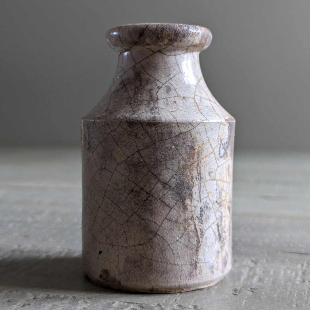 Crackled Ink Pot - Maker Home